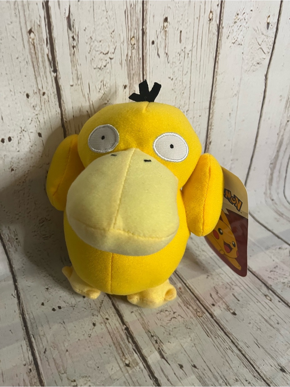 Official Licensed Pokemon Psyduck Plush Stuffed Figure Doll Toy Gift Kids - NWT